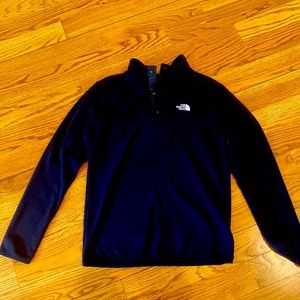 North Face boys XL black fleece
